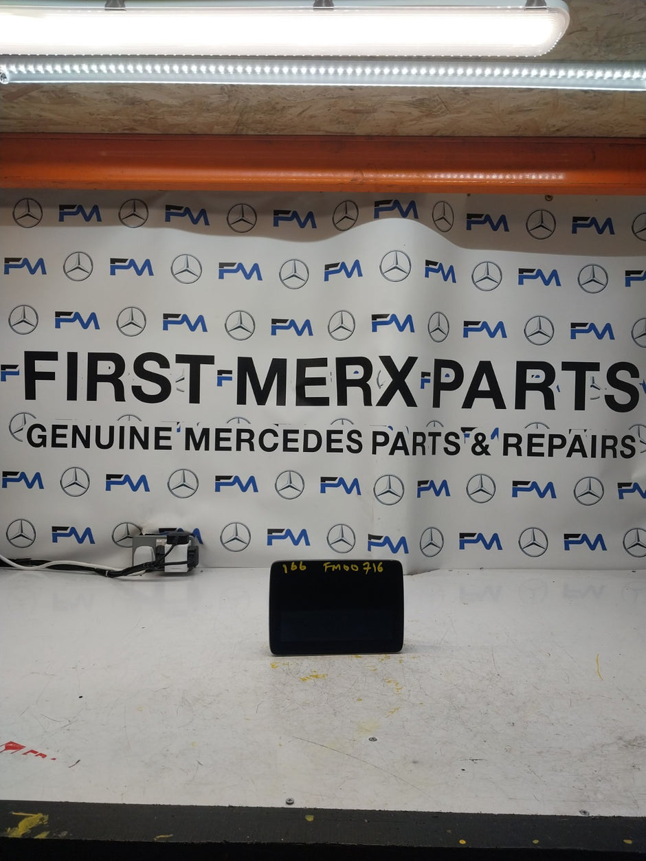 MERCEDES M-CLASS W166 DISPLAY SCREEN A1669001420 2016 FM00716