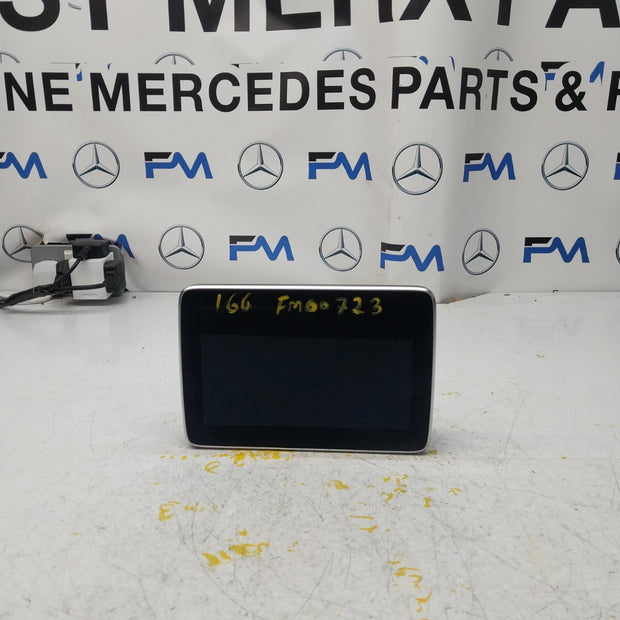 MERCEDES ML/M-CLASS W166 DISPLAY SCREEN A1669007814 2015 FM00723