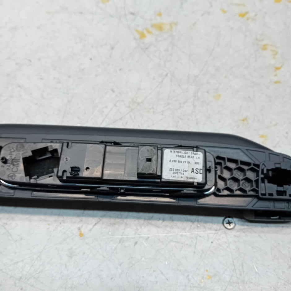 MERCEDES S-CLASS W222 INTERIOR LIGHT GRAB REAR HANDLE A0009062704 FM00983