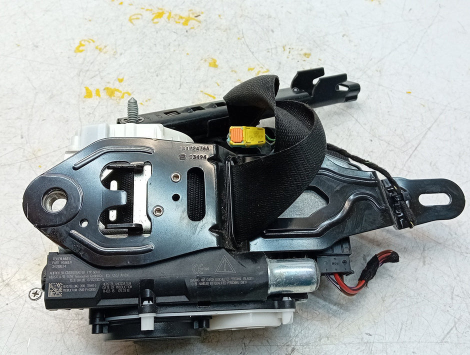 MERCEDES E220 SEAT BELT A2138605600 FRONT RIGHT DSL AUTO W213 ESTATE FMS92 OSF