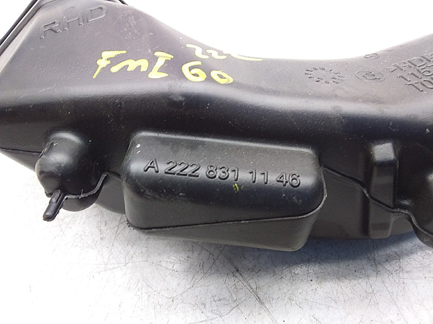 MERCEDES BENZ S-CLASS W222 AIR INTAKE TUBE A2228311146 FMI60