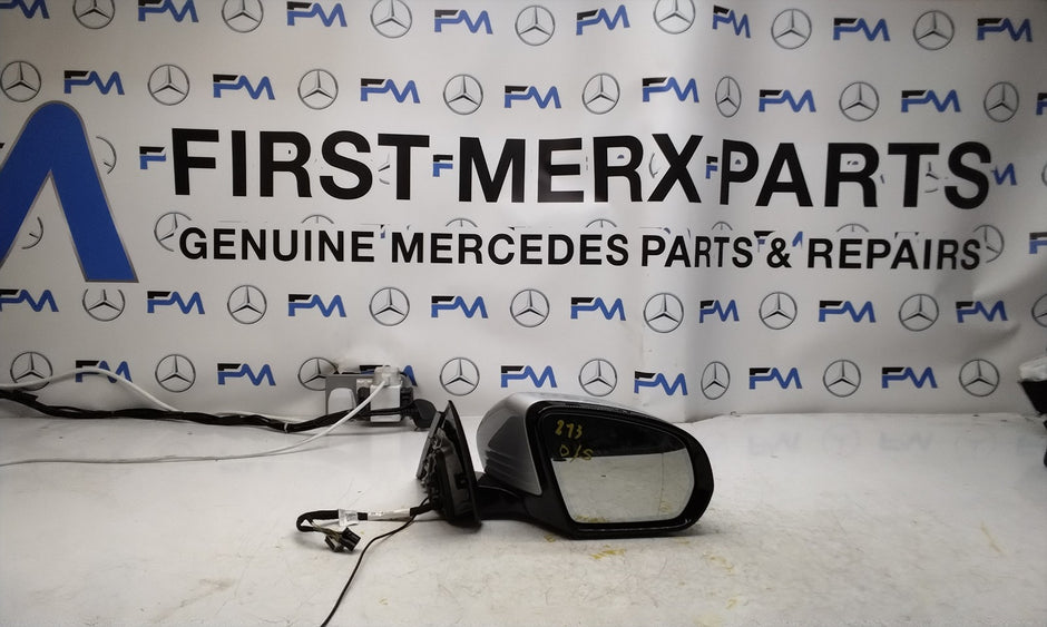 2018 MERCEDES-BENZ E-CLASS W213 Driver Side Wing Mirror A2138100201 SILVER  (PL)