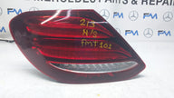 MERCEDES E-CLASS W213 PASSENGER SIDE NS REAR TAIL LIGHT 2016 FMT101