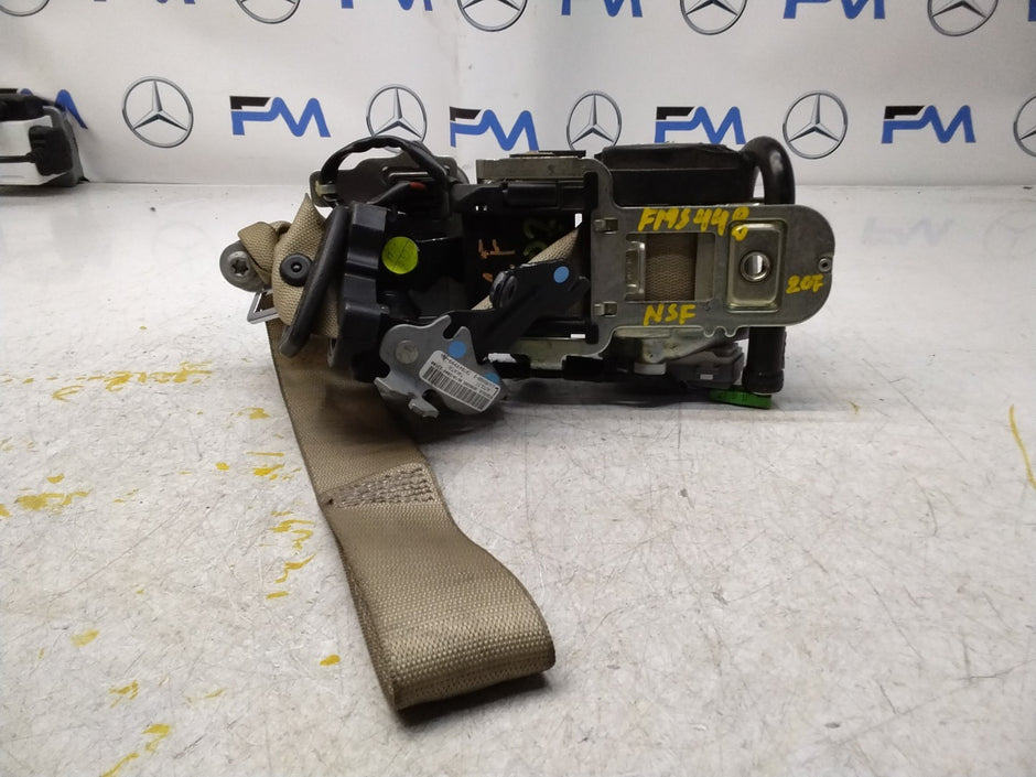 MERCEDES E CLASS C207 PASSENGERS FRONT LEFT SEATBELT A2078603585 FMS448 NSF