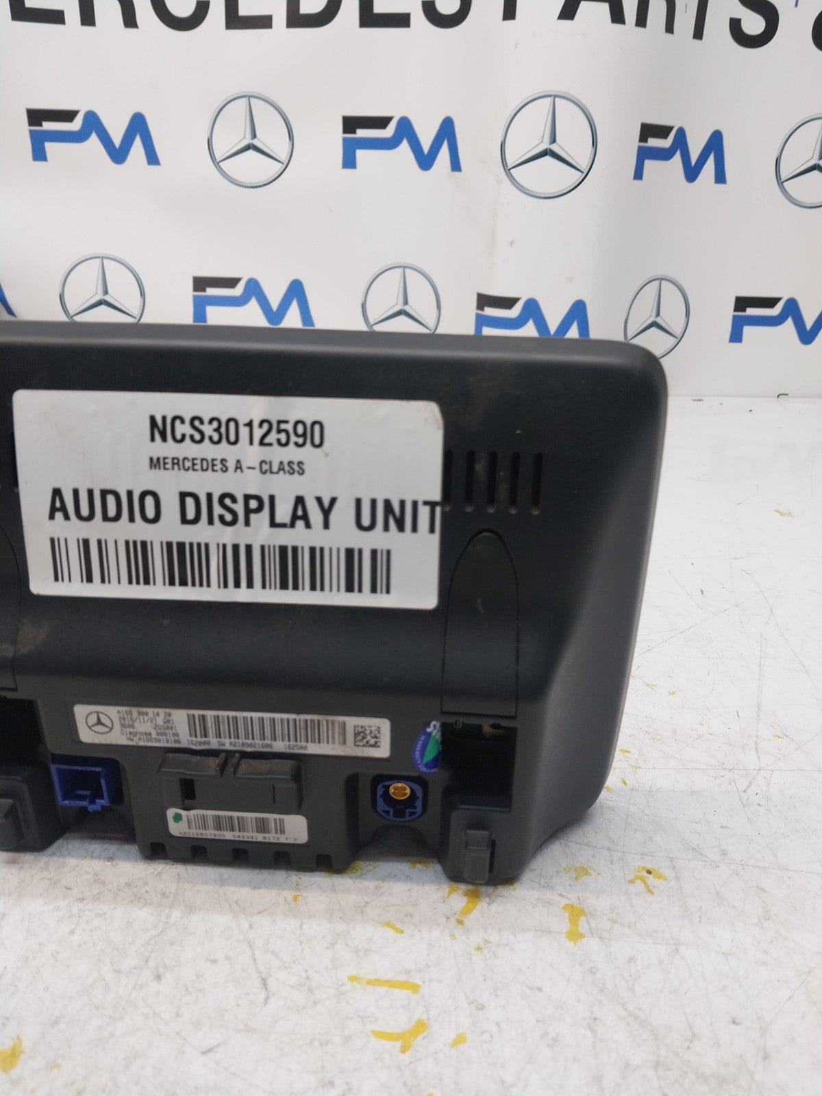 MERCEDES M-CLASS W166 DISPLAY SCREEN A1669001420 2016 FM00716