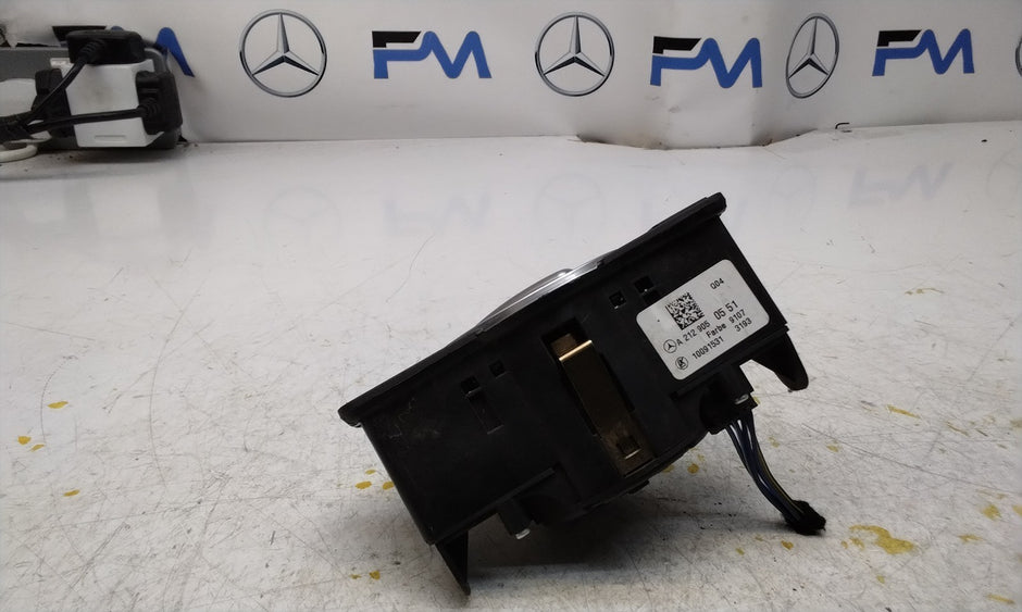 MERCEDES E-CLASS W212 HEADLIGHT CONTROL SWITCH 2012 A2129050551 FM001022