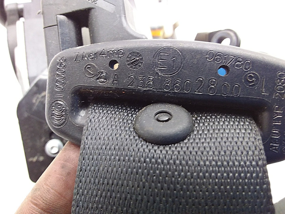 MERCEDES E-CLASS W238 SEAT BELT FRONT LEFT PASSENGER SIDE A2388602800 FMS258 NSF