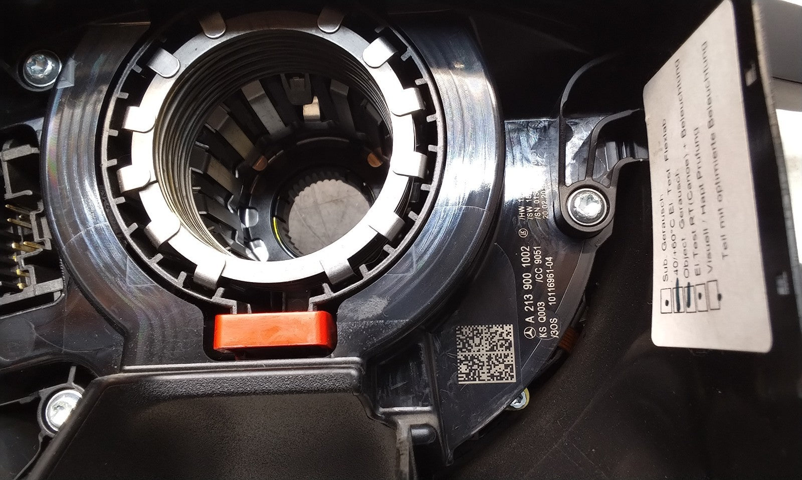 Mercedes E-CLASS W213 INDICATOR/WIPER GEAR SELECT + SQUIB  A2139001002 FM001032