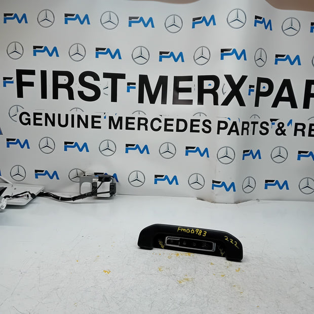 MERCEDES S-CLASS W222 INTERIOR LIGHT GRAB REAR HANDLE A0009062704 FM00983