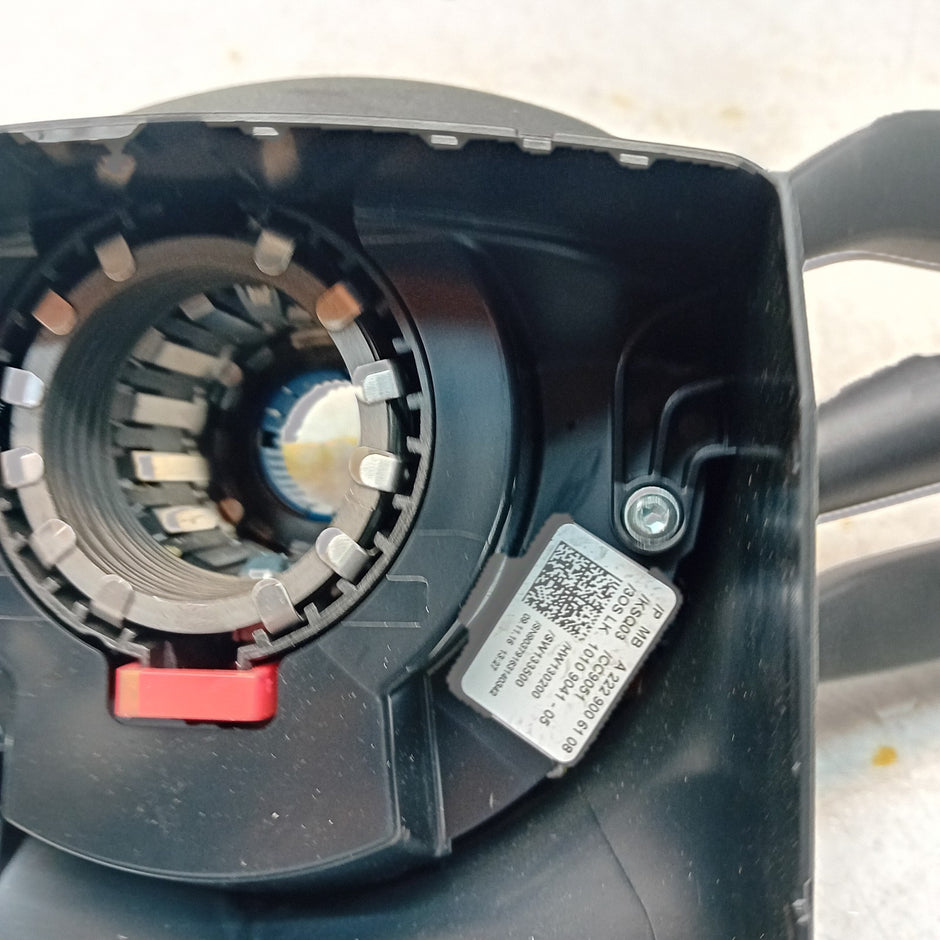 Mercedes S CLASS W222 INDICATOR/WIPER GEAR SELECT + SQUIB A2229006108 FM001060