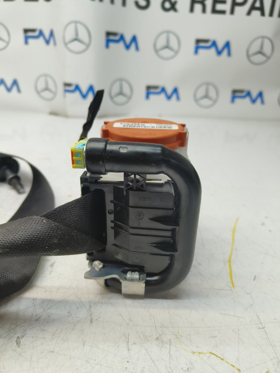 MERCEDES A CLASS SEAT BELT FRONT LEFT PASSENGER SIDE A1188601300 W177 FMS43 NSF