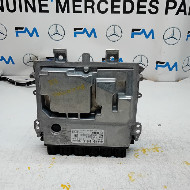 MERCEDES E-CLASS W213 ENGINE  ECU CONTROL MODULE A6549003200 FM001078