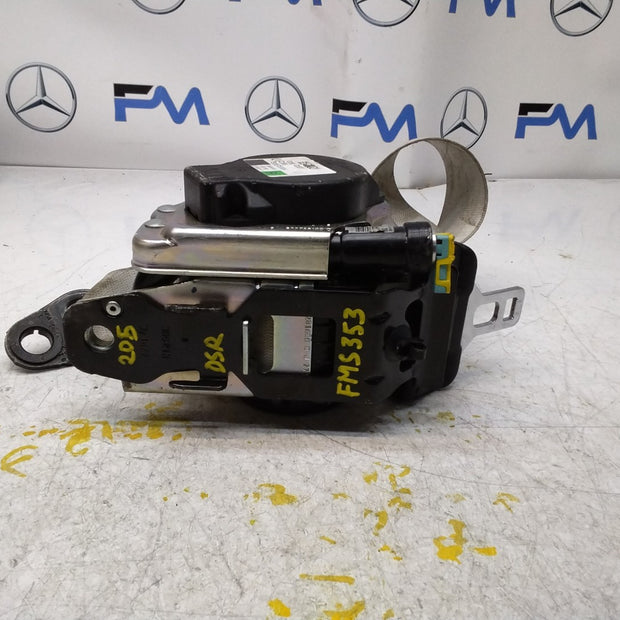 MERCEDES C-CLASS W205 SEAT BELT REAR RIGHT DRIVER SIDE A2058601601 FMS353 OSR