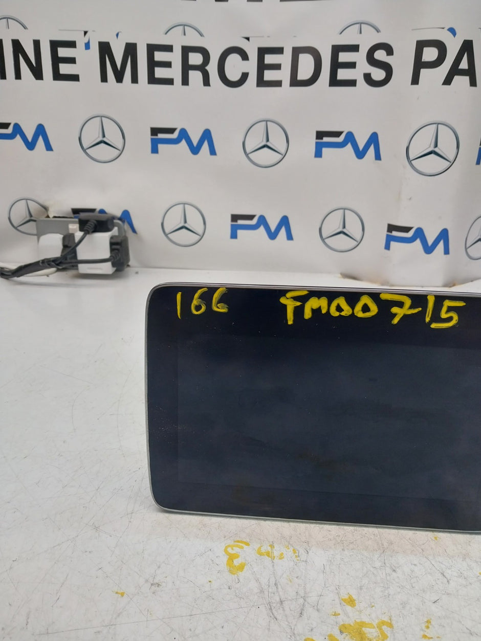 MERCEDES M-CLASS W166 DISPLAY SCREEN A1669001420 2018 FM00715