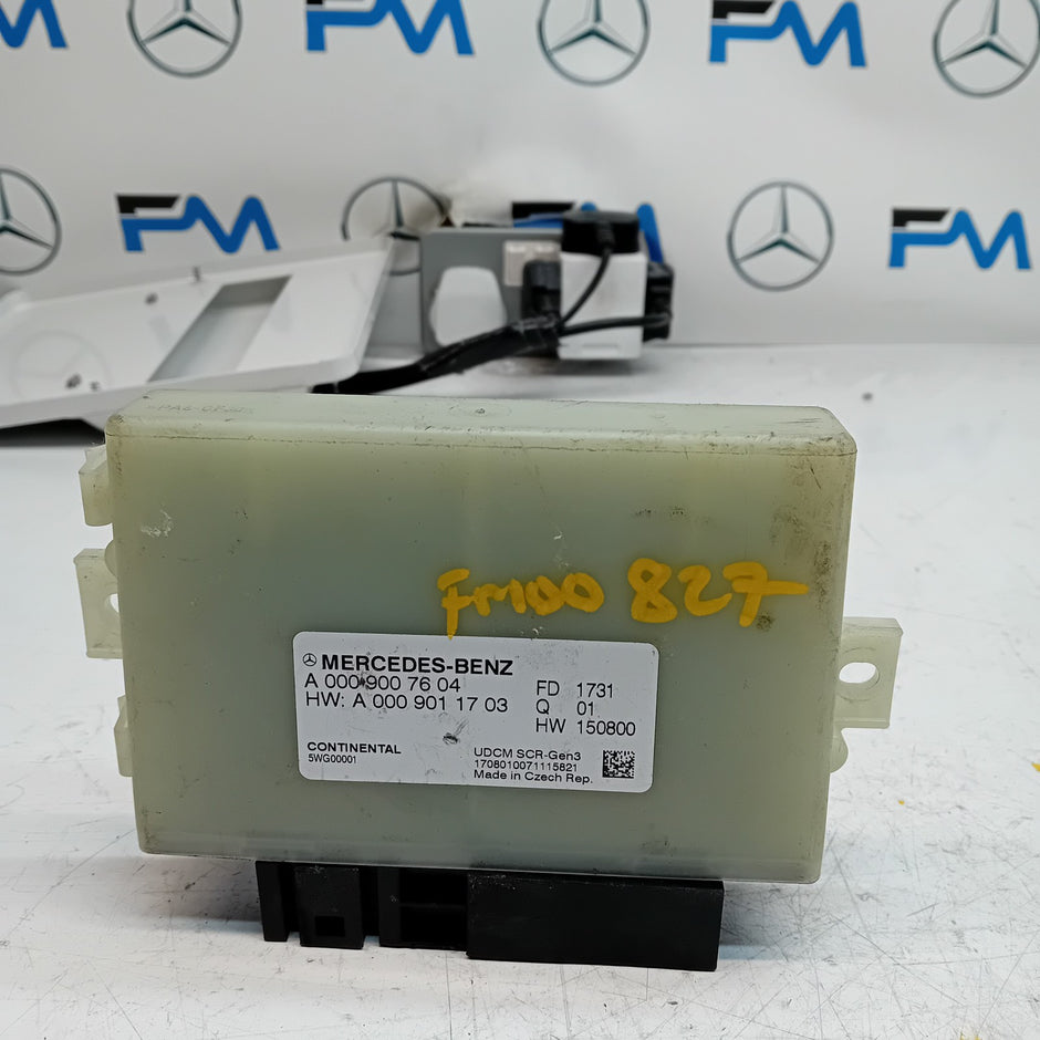 MERCEDES E-CLASS W213 W205 ADBLUE SCR CONTROL UNIT EGR ECU A0009007604 FM00827