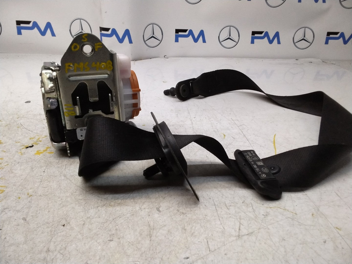 MERCEDES CLA C118 A-CLASS DRIVER SIDE FRONT SEAT BELT A1188601400 FMS408 OSF