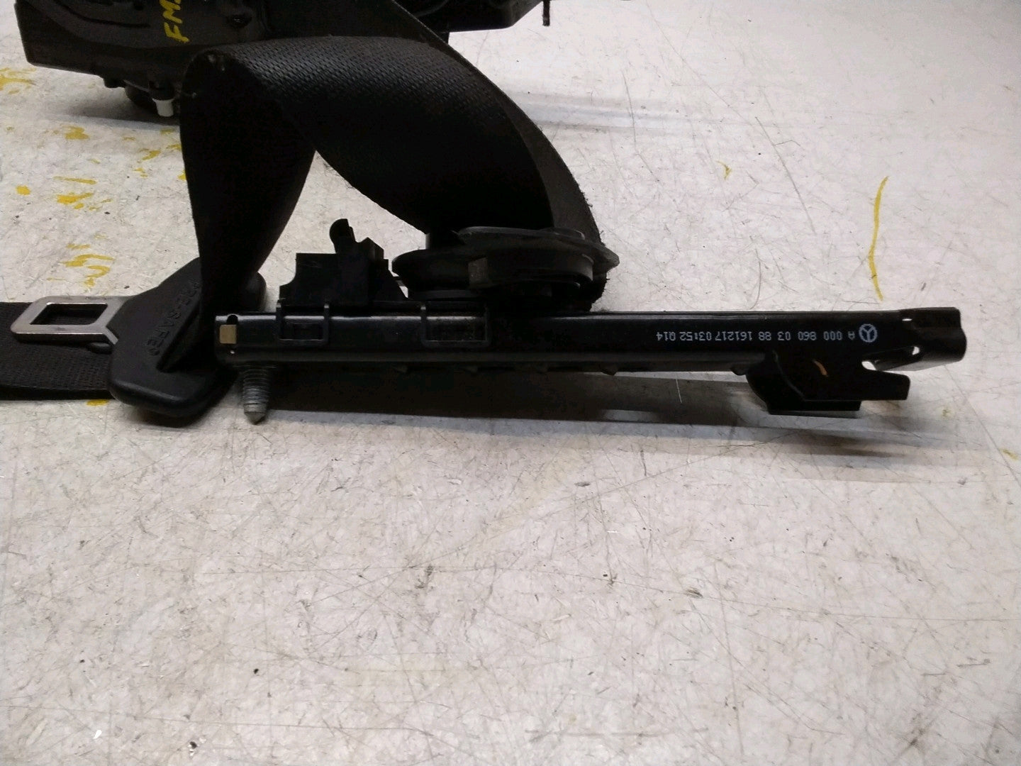 MERCEDES E-CLASS W213 E220 FRONT RIGHT DRIVER SEATBELT A2138600701 FMS413 OSR