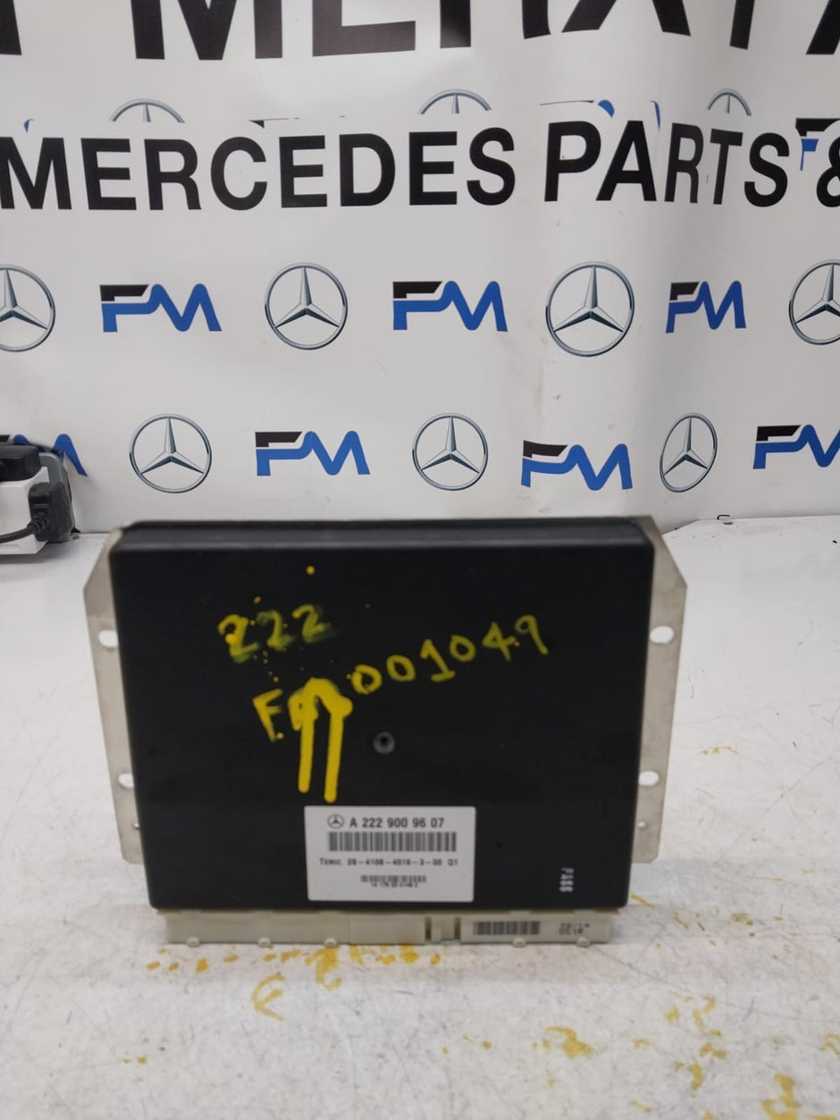 MERCEDES S-CLASS W222 SUSPENSION CONTROL UNIT MODULE A2229009607 FM001049