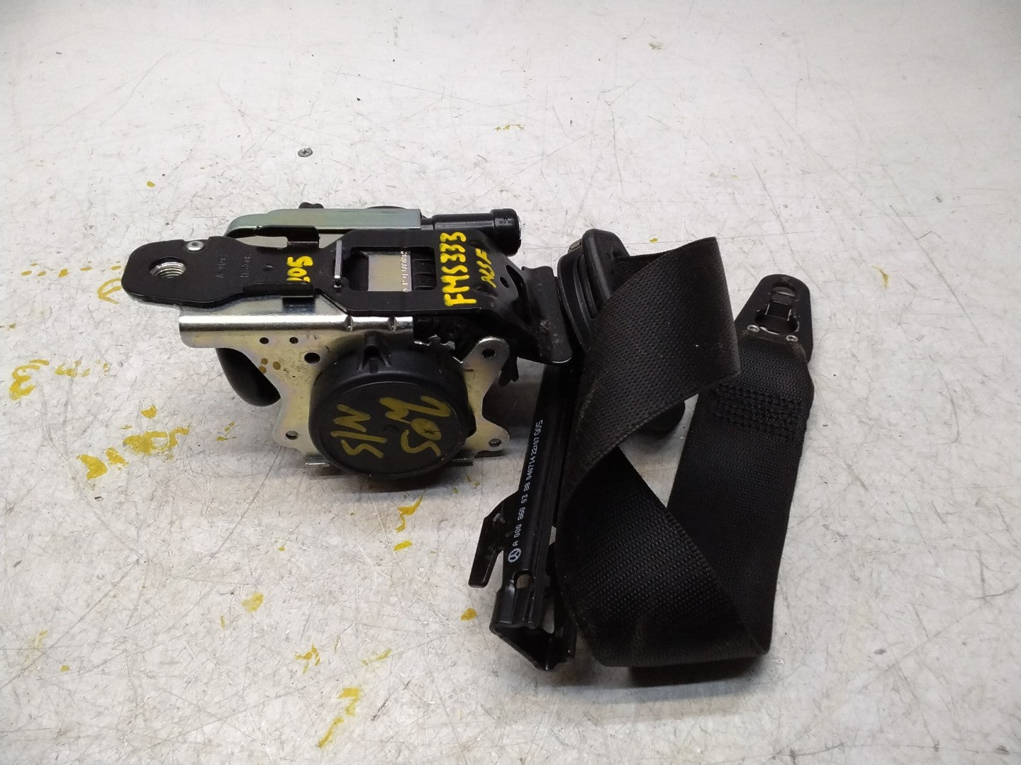 MERCEDES C-CLASS W205 SEAT BELT FRONT PASSENGER LEFT SIDE A2058600185 FMS333 NSF