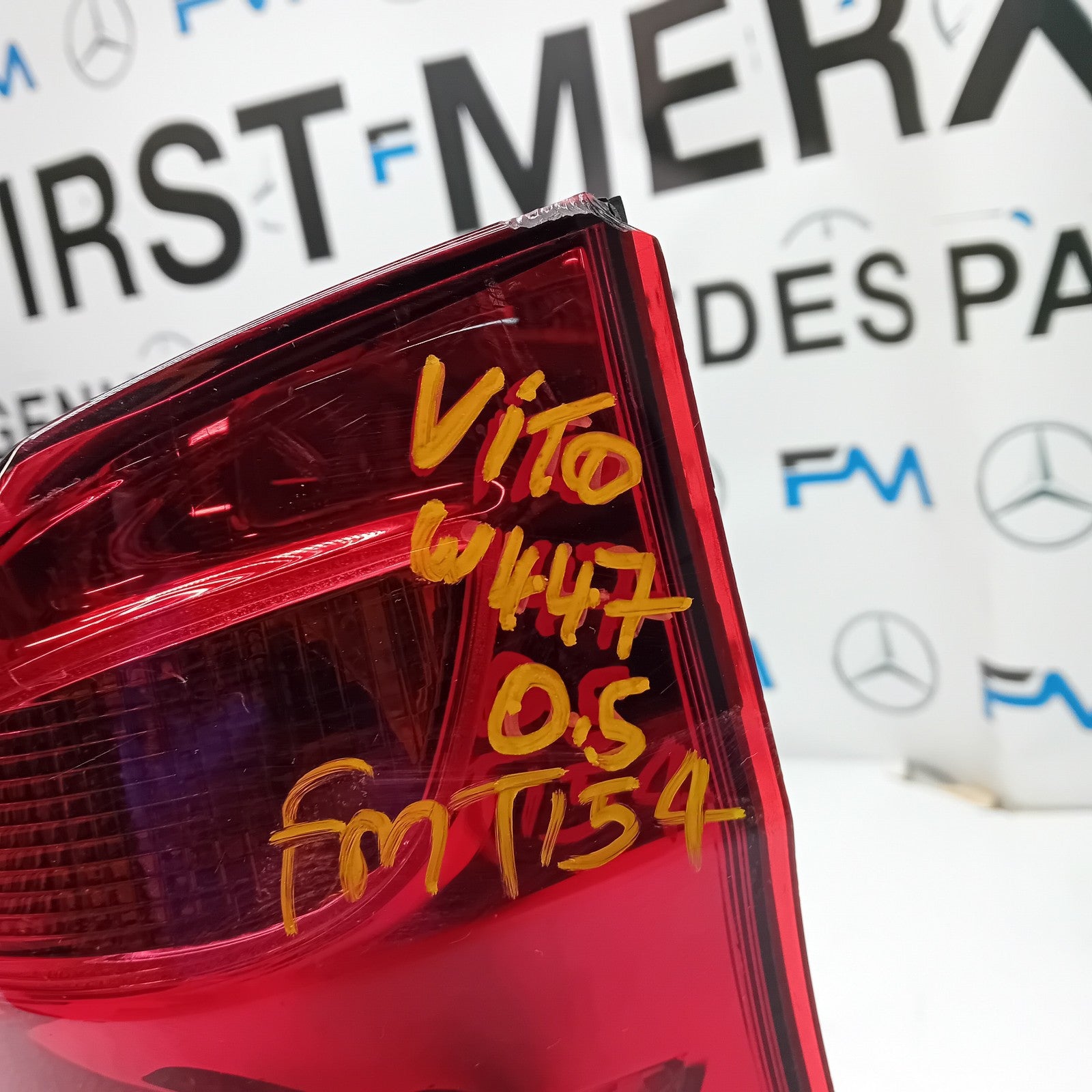 MERCEDES VITO W447 2015-20 DRIVER OS REAR TAIL LIGHT R191014 FMT154