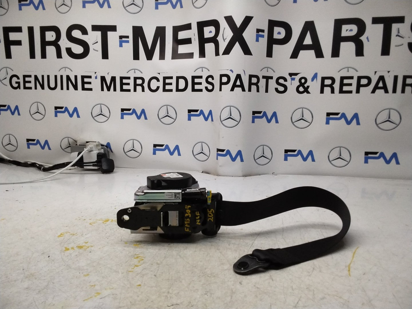 MERCEDES-BENZ C COUPE C205 W205  FRONT LEFT SEATBELT A2058601501 FMS304 NSF 