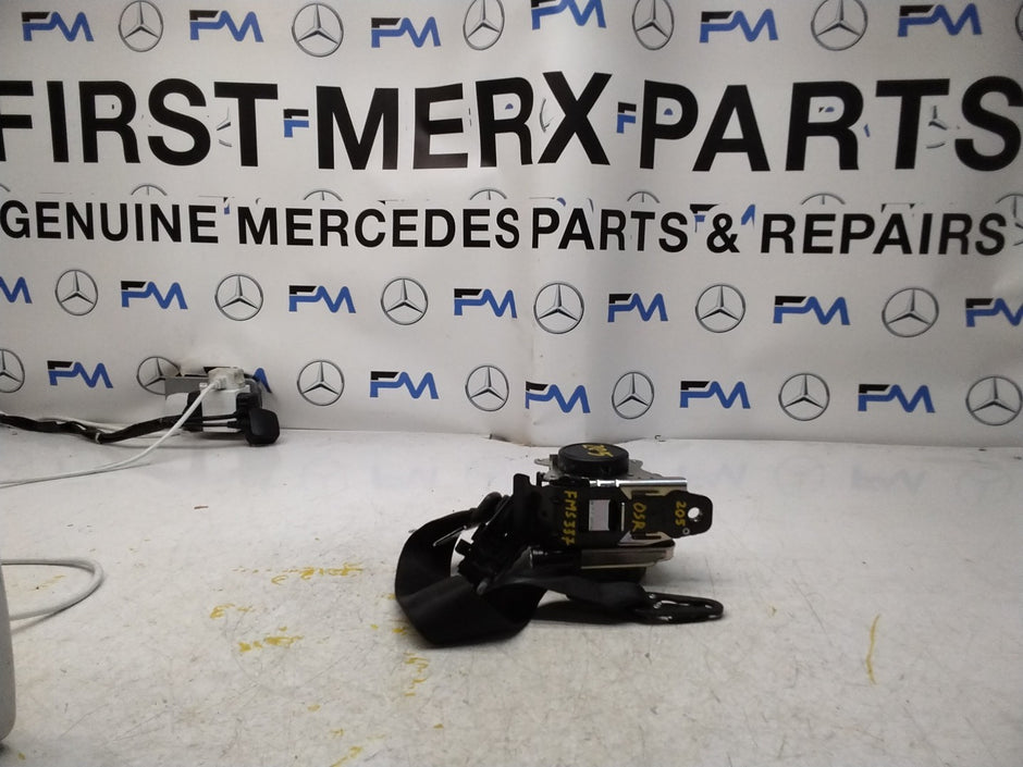 MERCEDES C-CLASS W205 SEAT BELT REAR RIGHT DRIVER SIDE A2058600285 FMS337 OSR