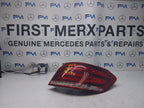 MERCEDES E-CLASS W212 REAR DRIVER O/S TAIL LIGHT A2129060803 2014 FMT84