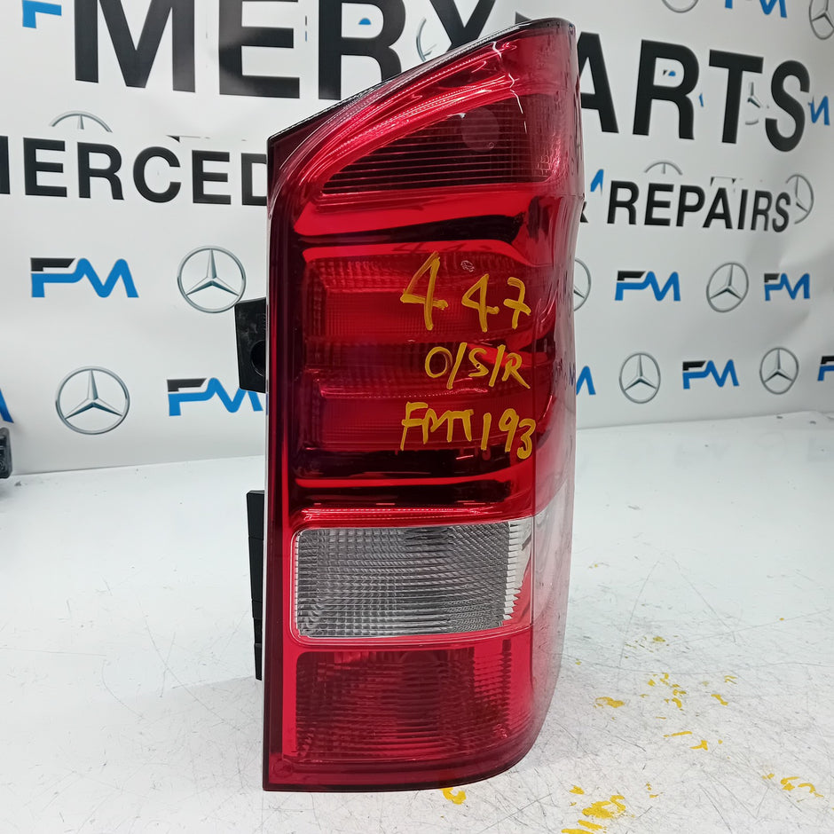MERCEDES VITO W447 DRIVER OS REAR TAIL LIGHT 2014 A4478200164 FMT193