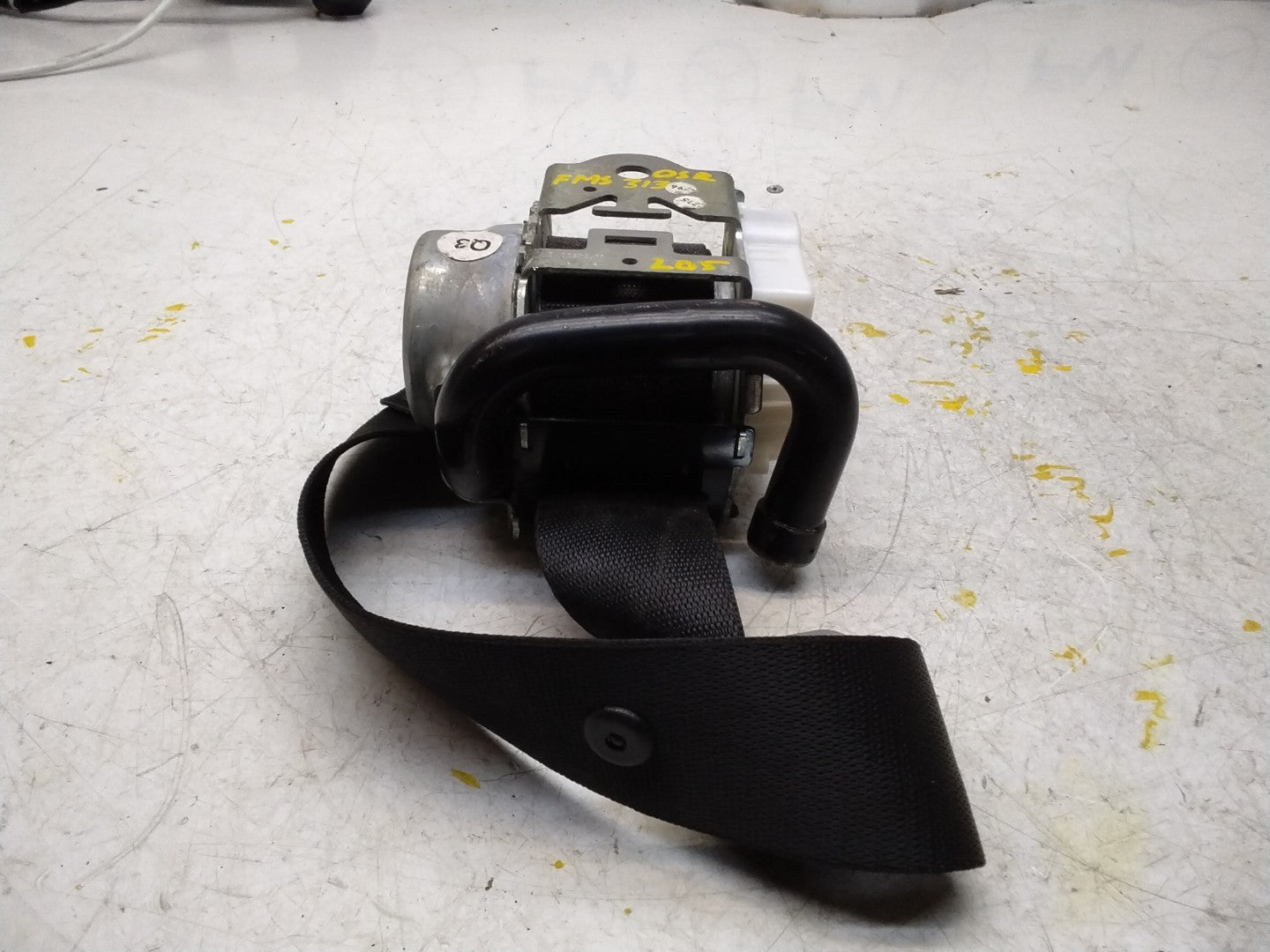 MERCEDES C-CLASS W205 SEAT BELT REAR RIGHT DRIVER SIDE A2058600685 FMS313 OSR