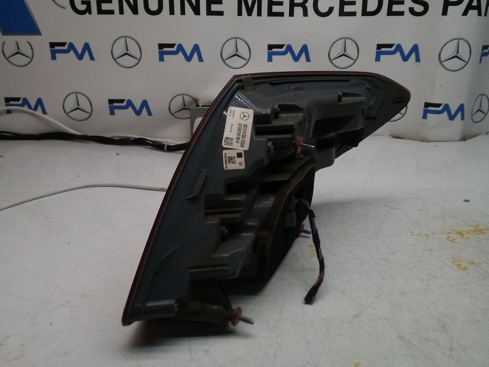 MERCEDES E-CLASS W213 PASSENGER NS REAR TAIL LIGHT 2017 A2139067900 FMT206