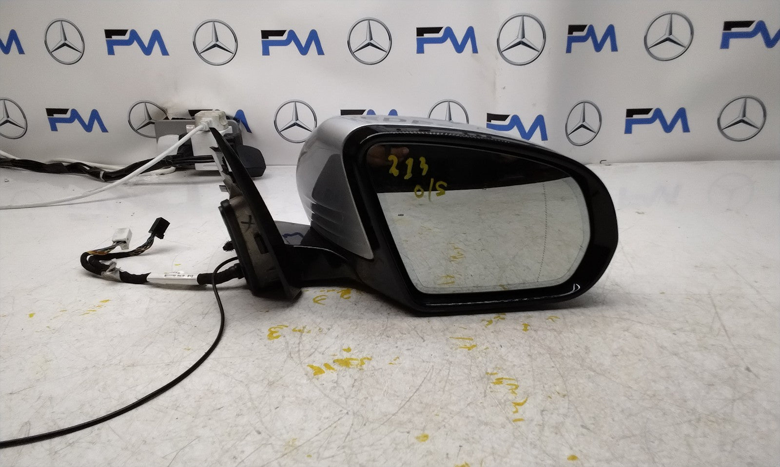 2021 MERCEDES-BENZ E-CLASS W213 Driver Side Wing Mirror A2138102800 SILVER  (PL)