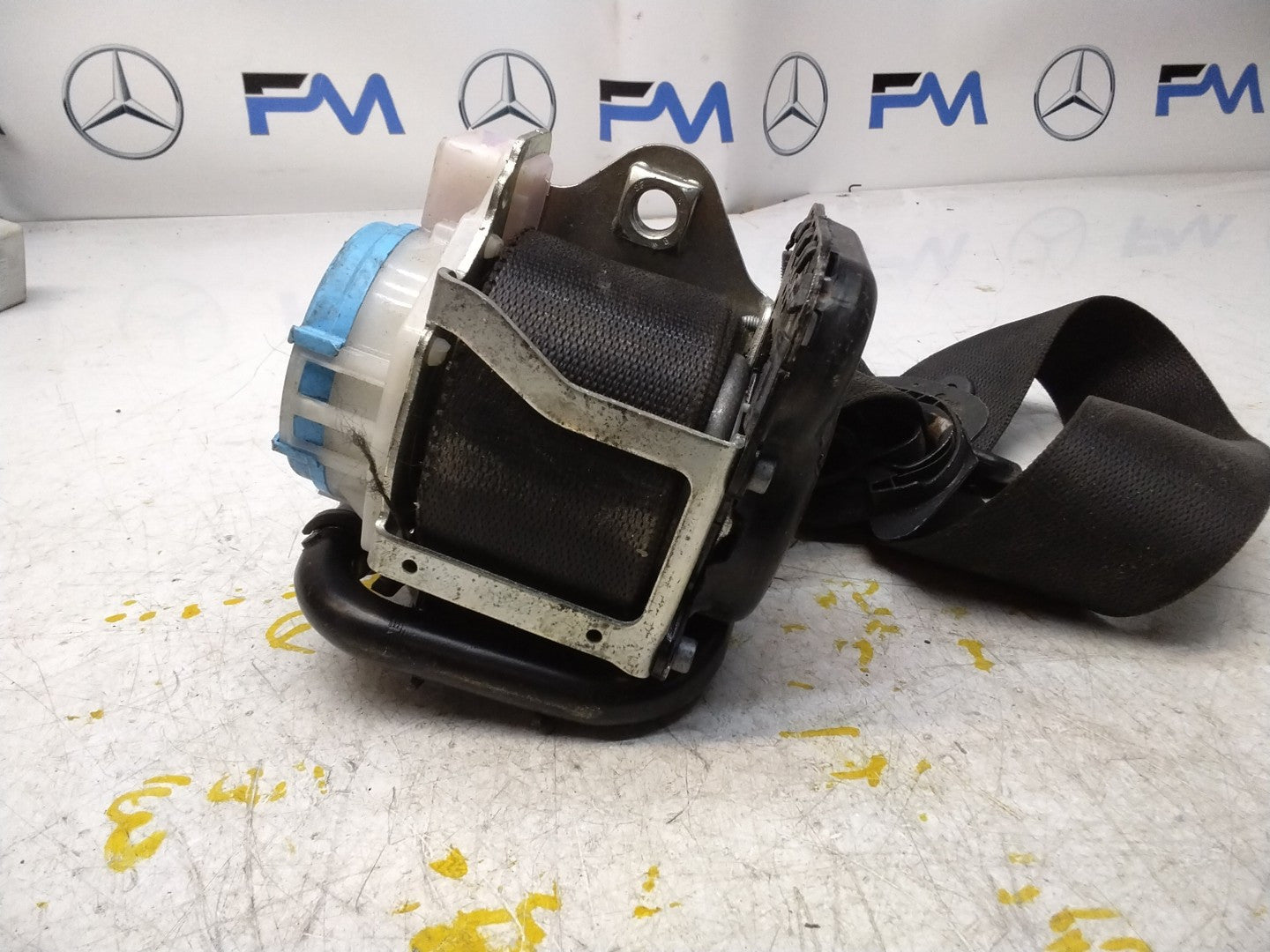 MERCEDES A CLASS SEAT BELT FRONT RIGHT A1768600285 W176 FMS182 OSF