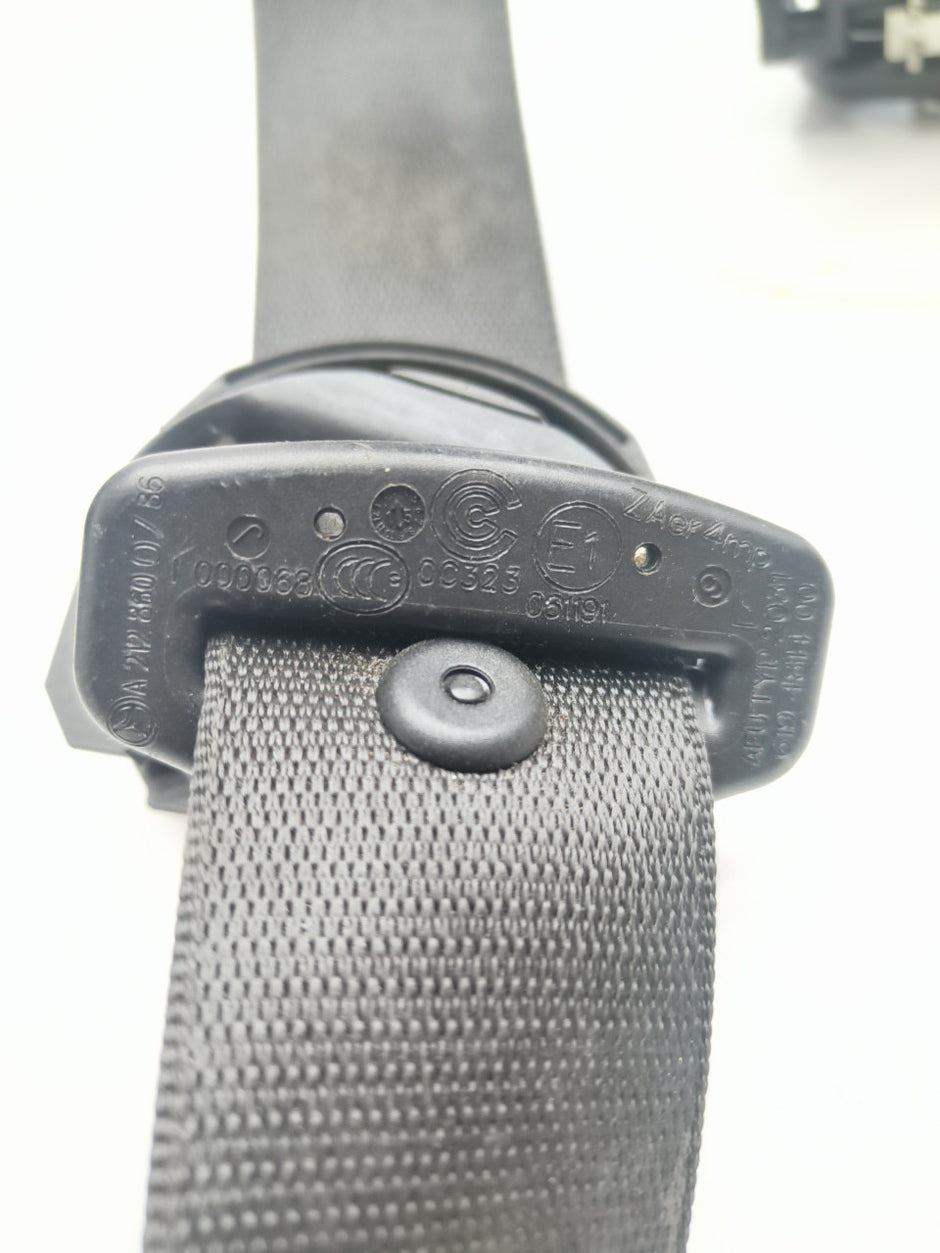 MERCEDES E CLASS W212  SEAT BELT FRONT LEFT PASSENGER SIDE A2128600786 FMS28 NSF