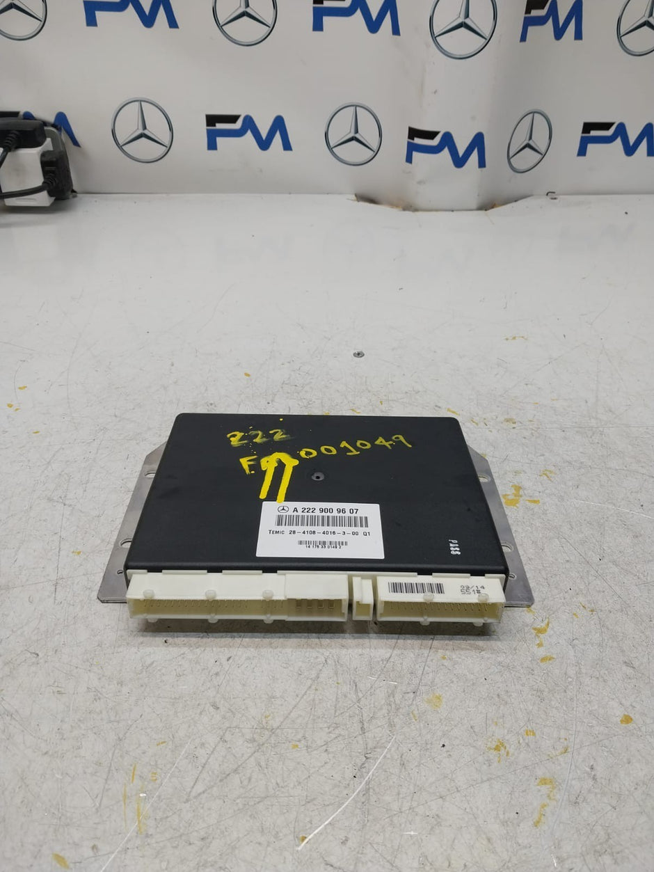 MERCEDES S-CLASS W222 SUSPENSION CONTROL UNIT MODULE A2229009607 FM001049