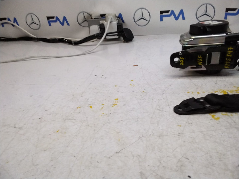 MERCEDES C-CLASS W205 SEAT BELT FRONT PASSENGER LEFT SIDE A2058600185 FMS347 NSF