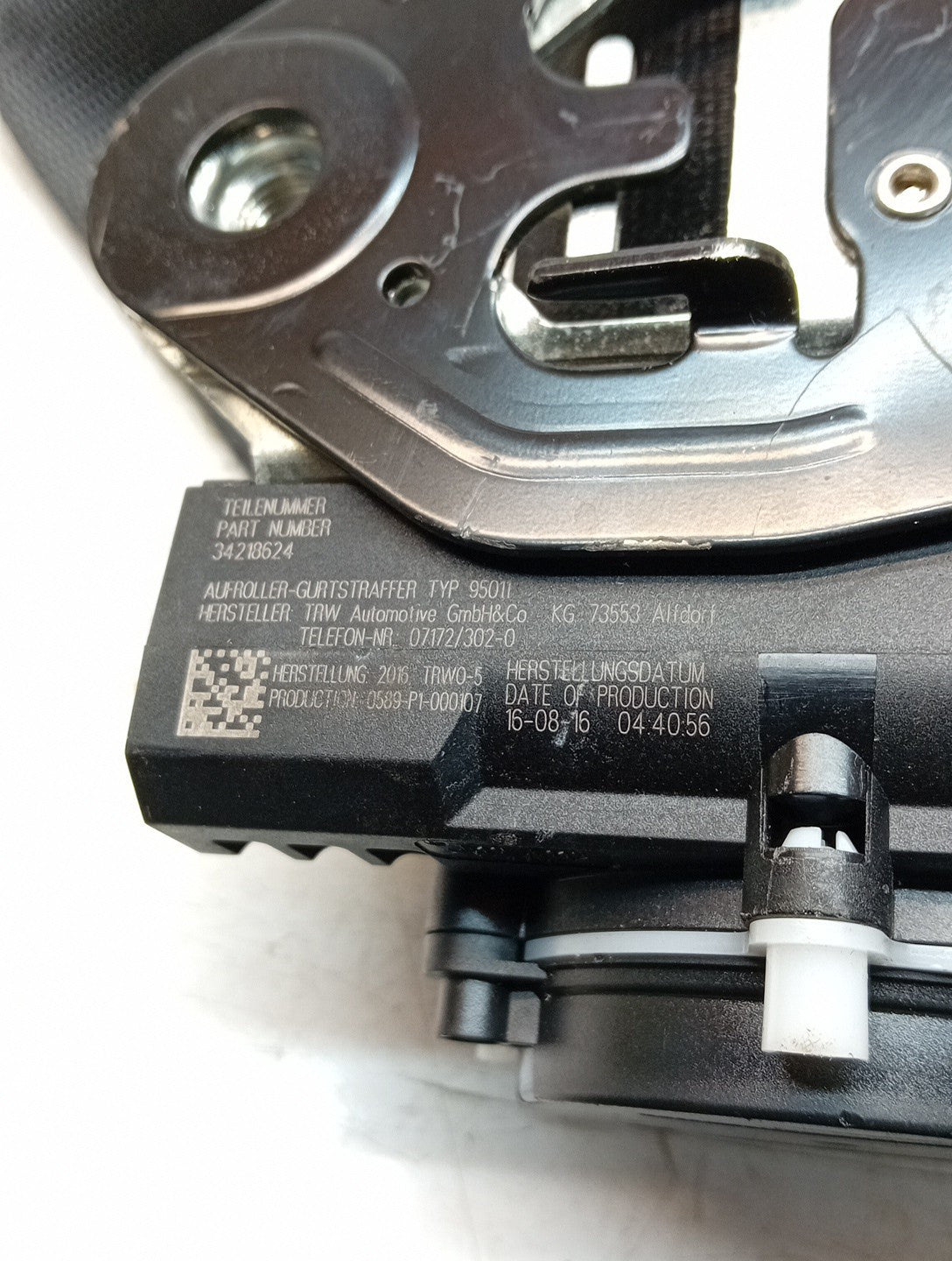 MERCEDES E220 SEAT BELT A2138605600 FRONT RIGHT DSL AUTO W213 ESTATE FMS94 OSF