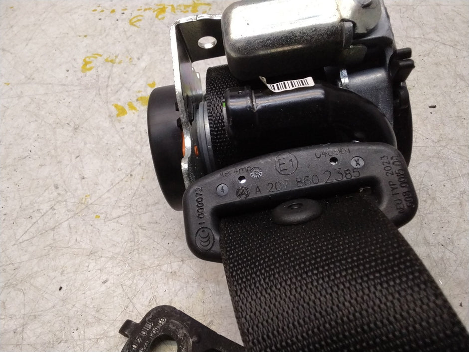 MERCEDES E CLASS SEAT BELT REAR RIGHT AND LEFT A2078602385 C207 FMS425 NSR OSR