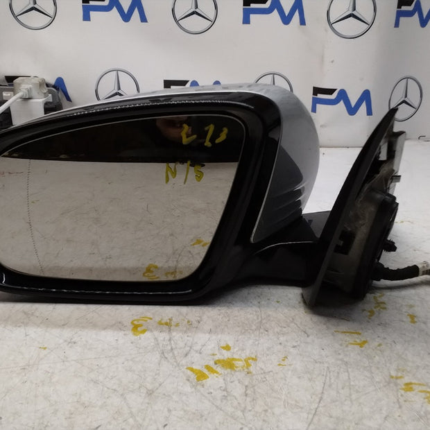 2018 MERCEDES-BENZ E-CLASS W213 Passenger Wing Mirror A2138102500 SILVER  (PL)