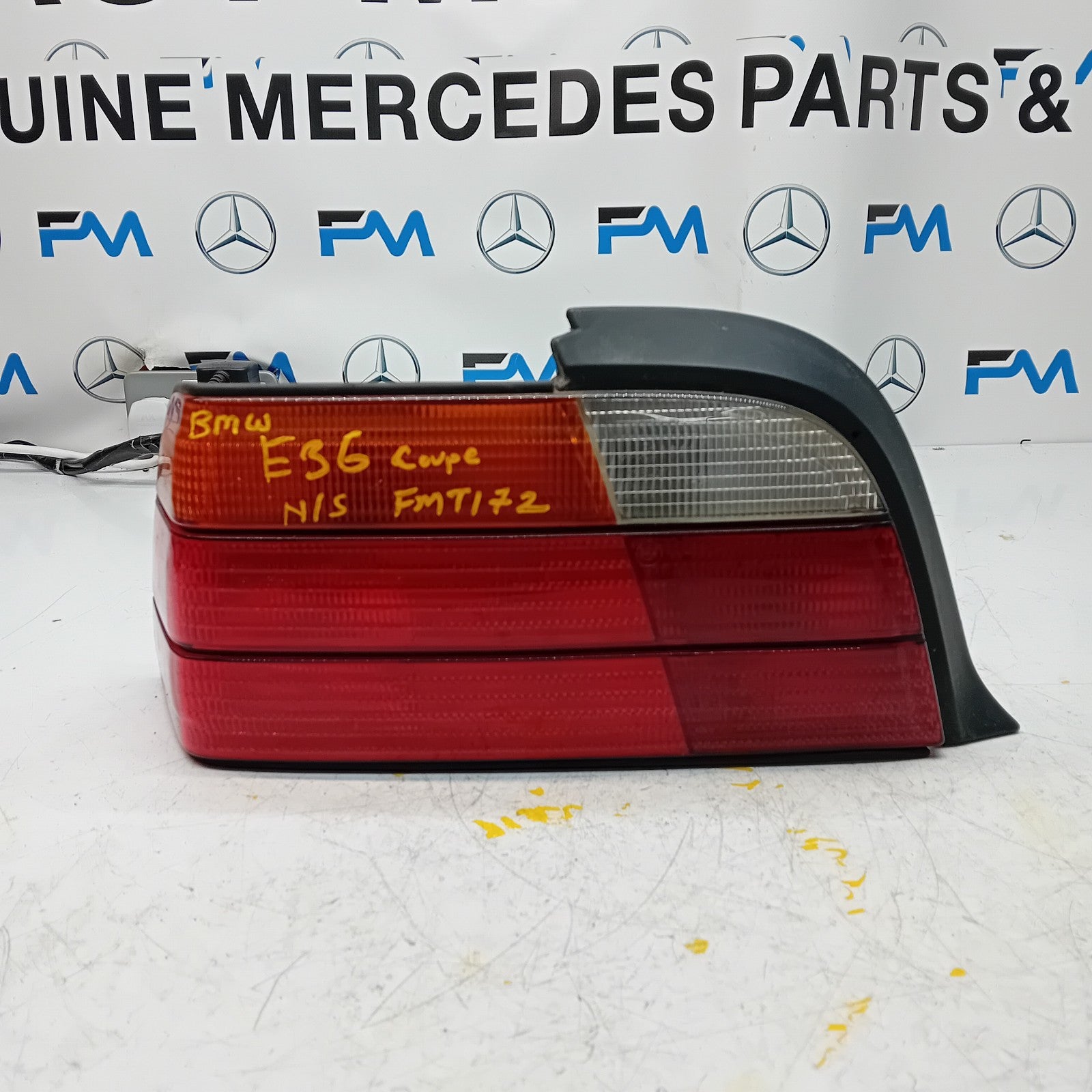 BMW E36 SERIES 3 Coupe 1991-2000 PASSENGER  NS REAR TAIL LIGHT 1387657 FMT172