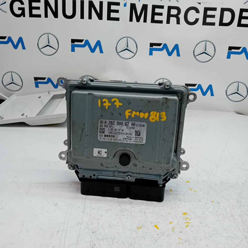 MERCEDES  A-CLASS W177 2018 ENGINE  ECU CONTROL MODULE A2829006700 FM00813