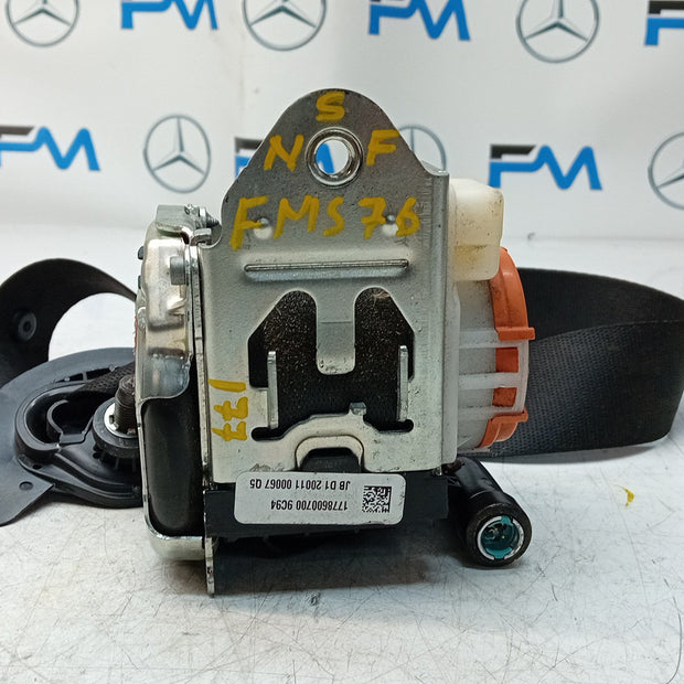 MERCEDES A CLASS  FRONT LEFT SEAT BELT WITH PRETENSIONER A1778600700 FMS76 NSF