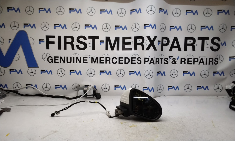 2021 MERCEDES-BENZ A-CLASS W177 Driver Side Wing Mirror A1778101200 WHITE 