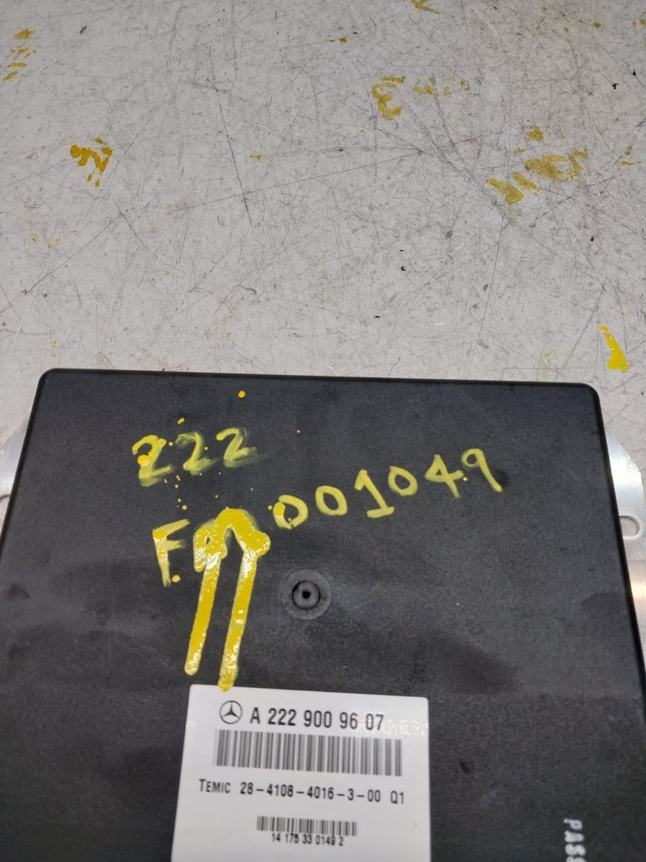 MERCEDES S-CLASS W222 SUSPENSION CONTROL UNIT MODULE A2229009607 FM001049