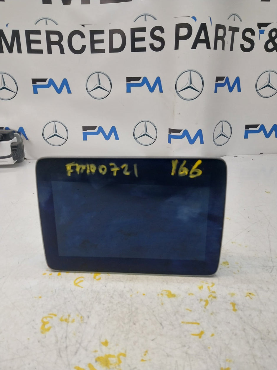 MERCEDES ML/M-CLASS W166 DISPLAY SCREEN A1669007814 2015 FM00721