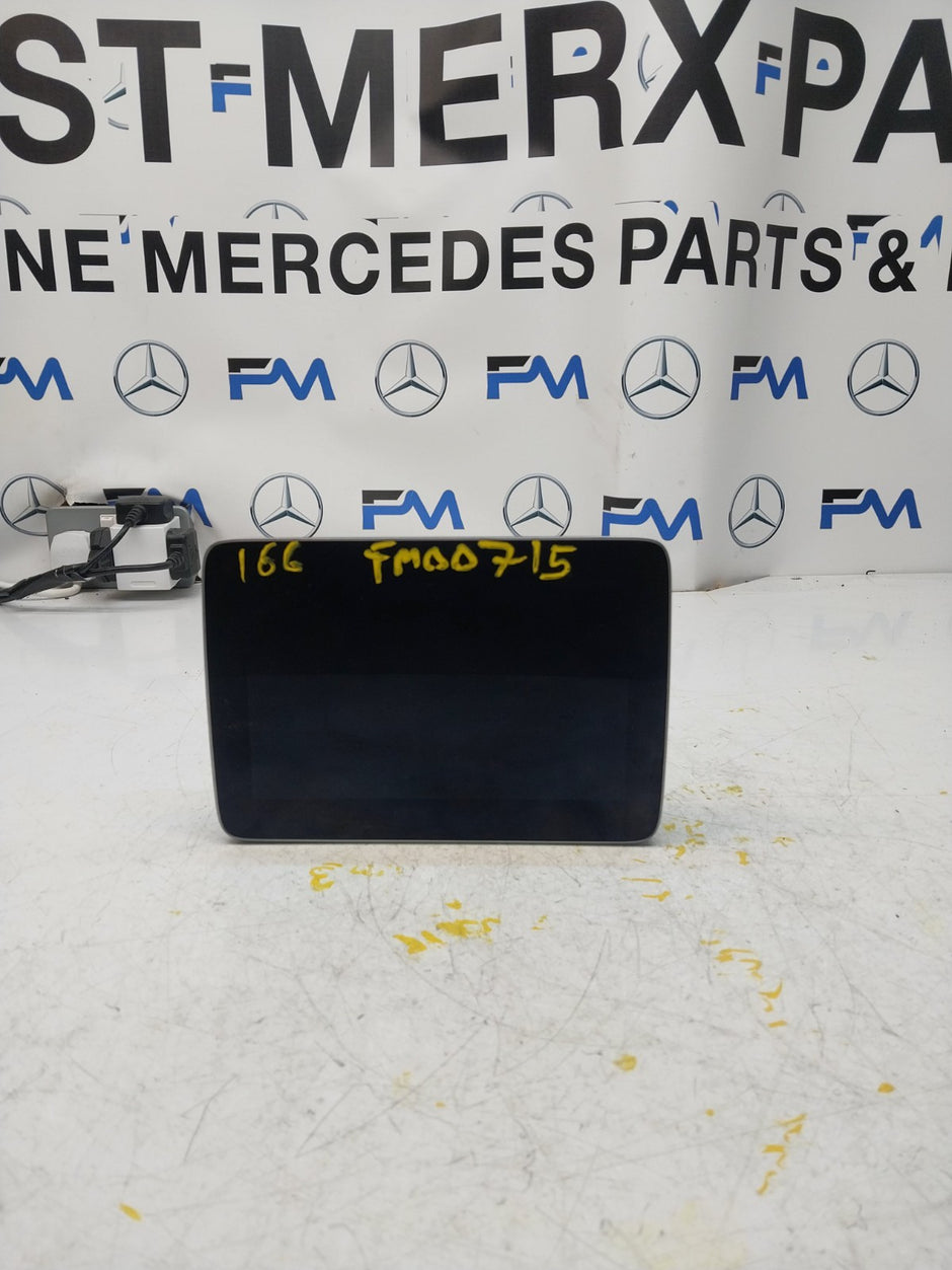 MERCEDES M-CLASS W166 DISPLAY SCREEN A1669001420 2018 FM00715