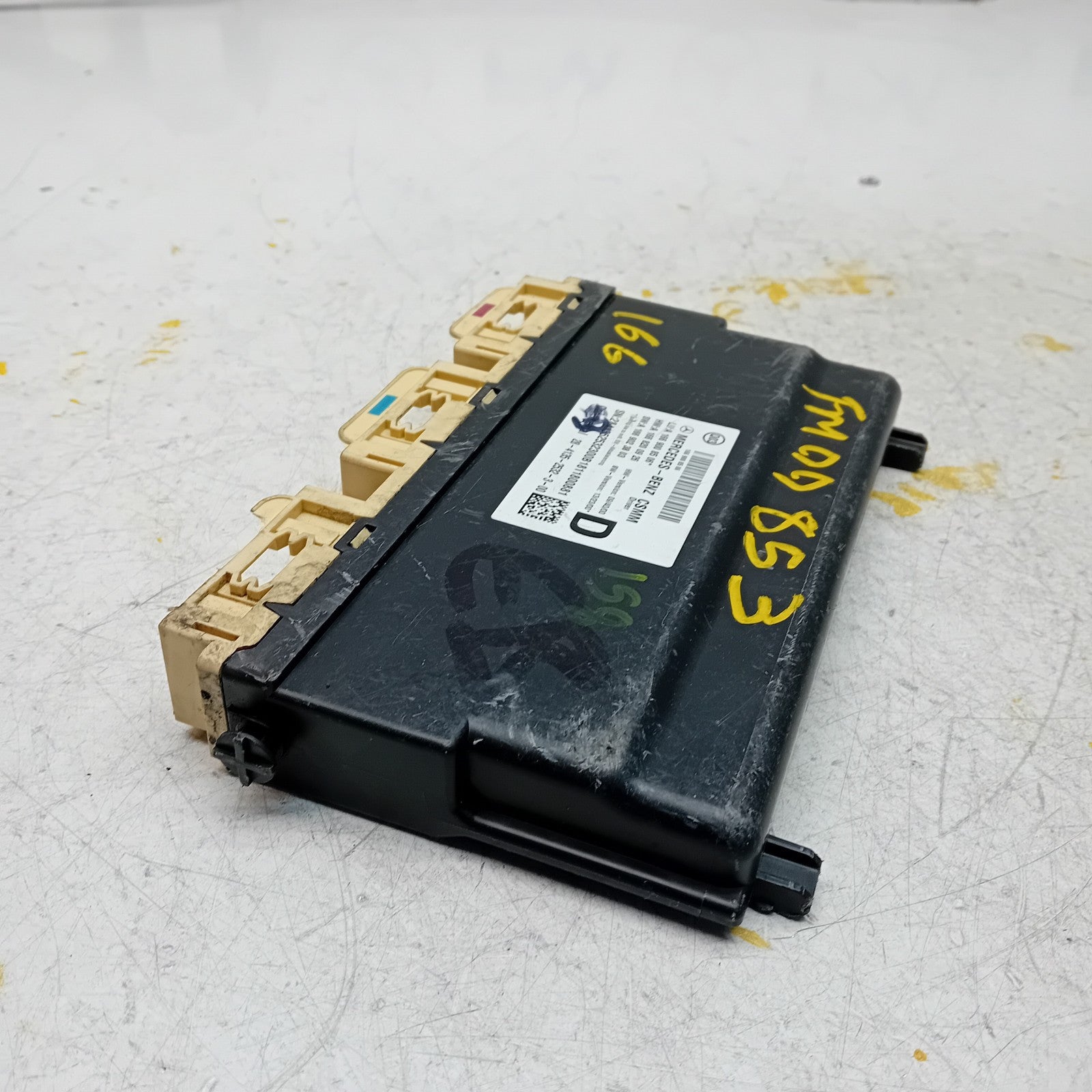 MERCEDES GLS CLASS W166FRONT RIGHT SEAT CONTROL MODULE A1669008506 FM00853
