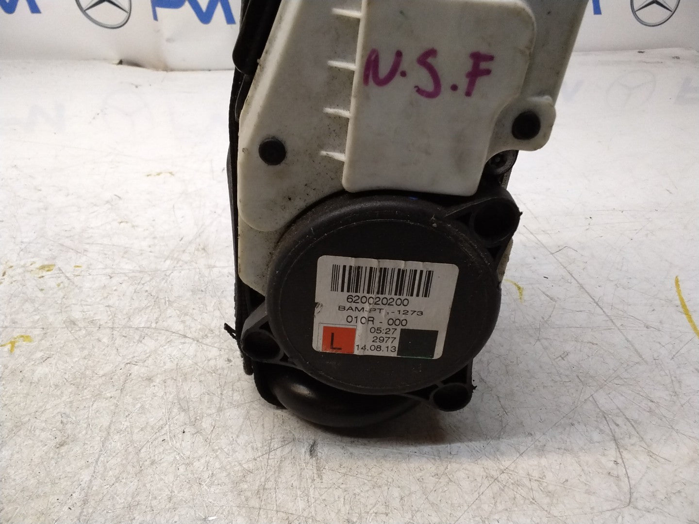 MERCEDES E CLASS W207 SEAT BELT FRONT LEFT PASSENGER A2078605585 FMS447 NSF