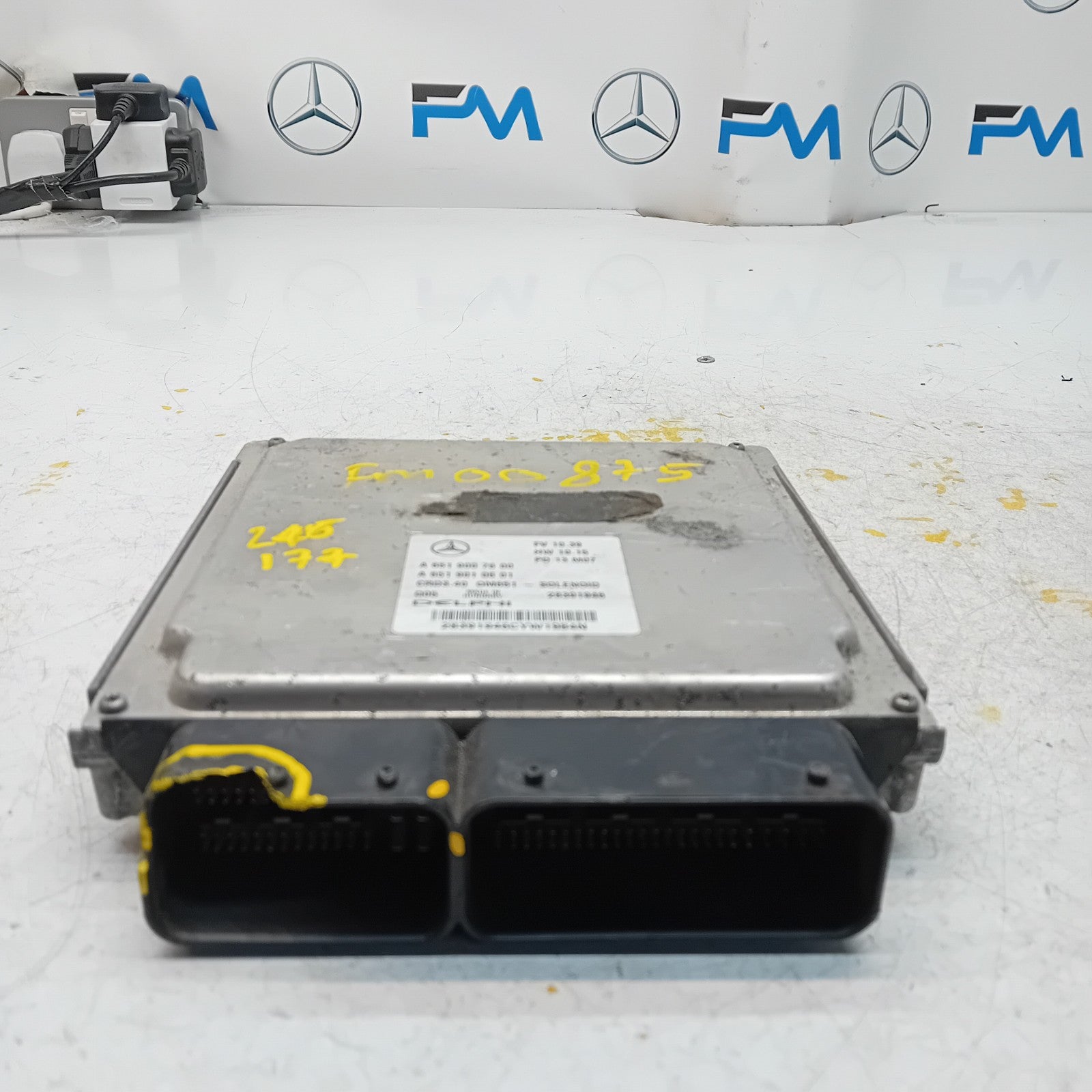 MERCEDES  B CLASS W246 W177 ENGINE  ECU CONTROL MODULE A6519007600 FM00875