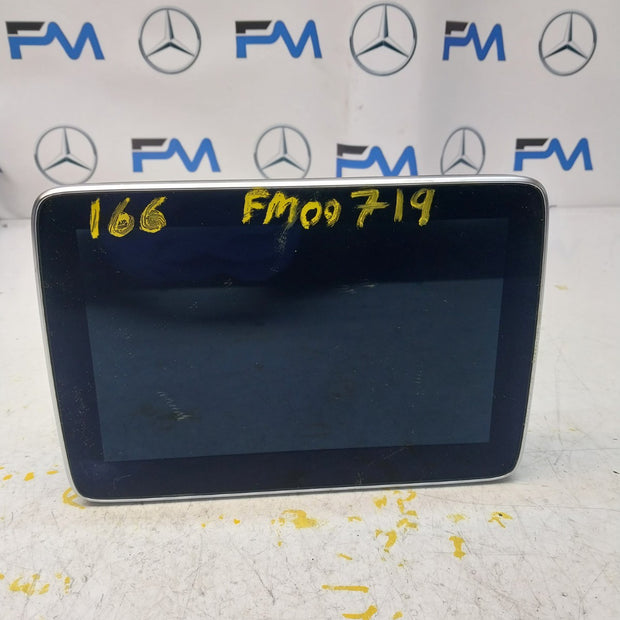 MERCEDES M-CLASS W166 DISPLAY SCREEN A1669007814 2015 FM00719