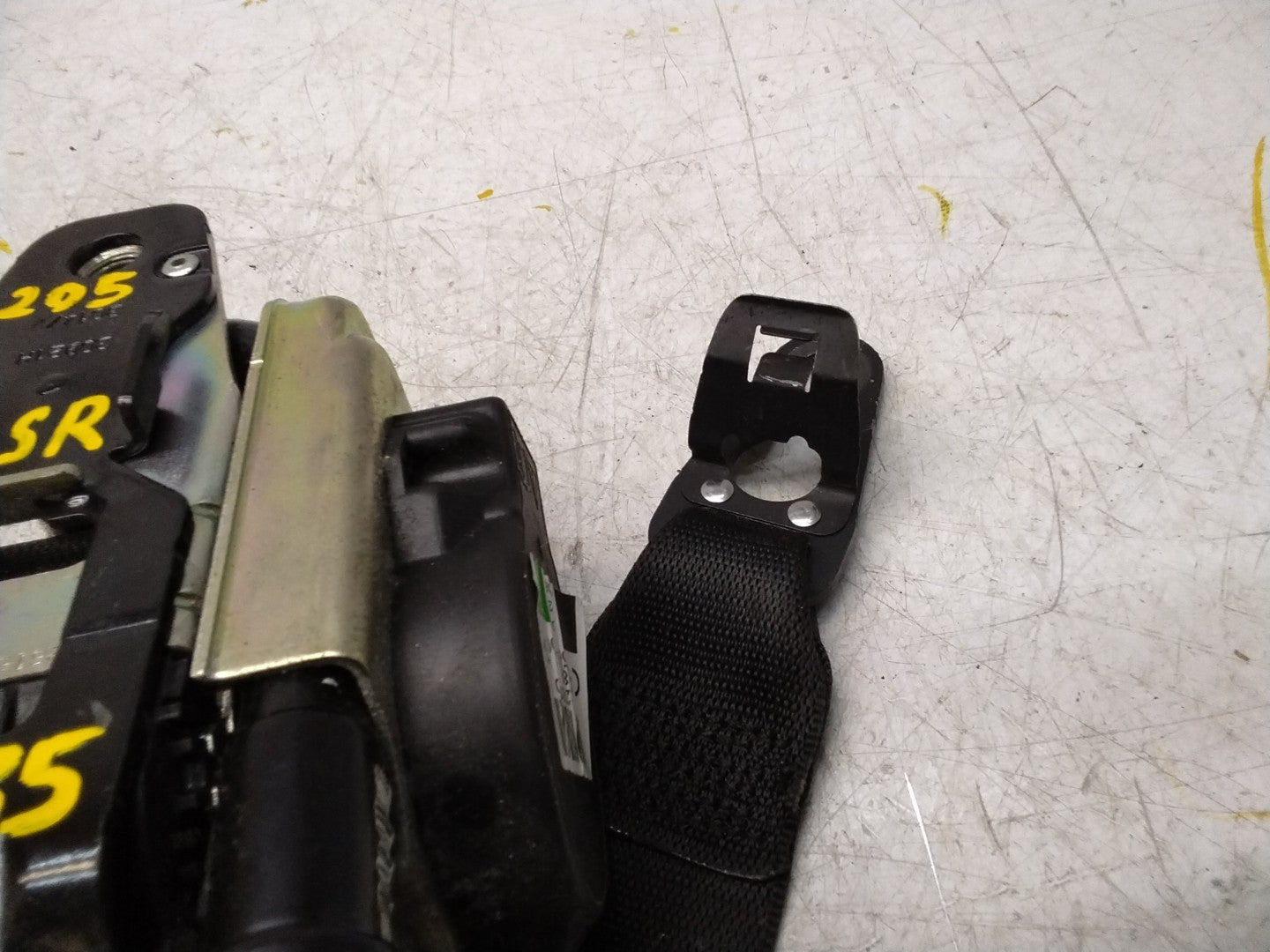 MERCEDES C-CLASS W205 SEAT BELT REAR RIGHT DRIVER SIDE A2058600285 FMS335 OSR